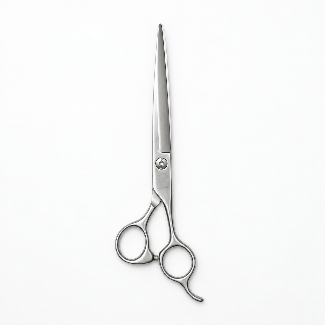 7-inch Ergonomic Offset 440C Straight Pet Grooming Shears — product photo